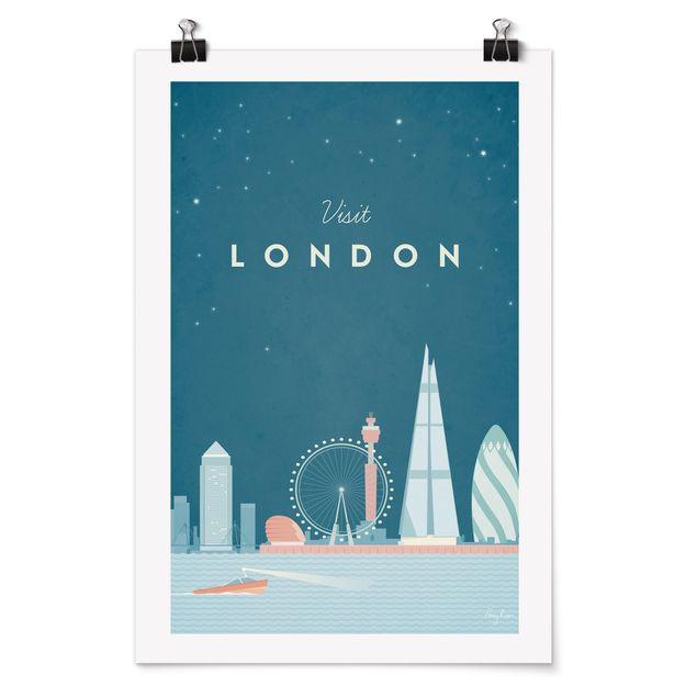 Quadros cidades Travel Poster - London