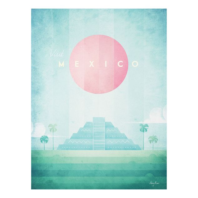 quadros de paisagens Travel Poster - Mexico