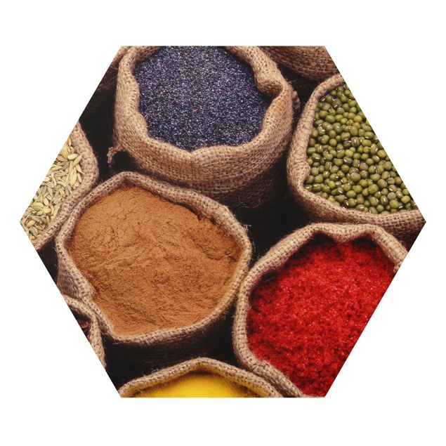 Quadros multicoloridos Colourful Spices