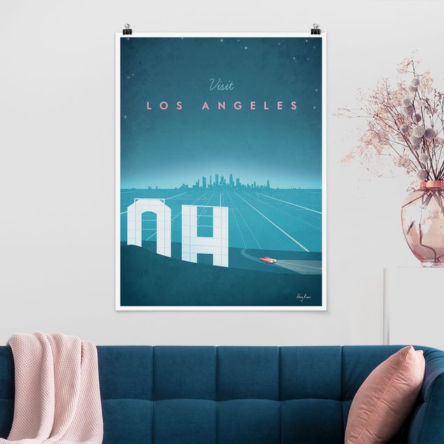 decoraçao cozinha Travel Poster - Los Angeles