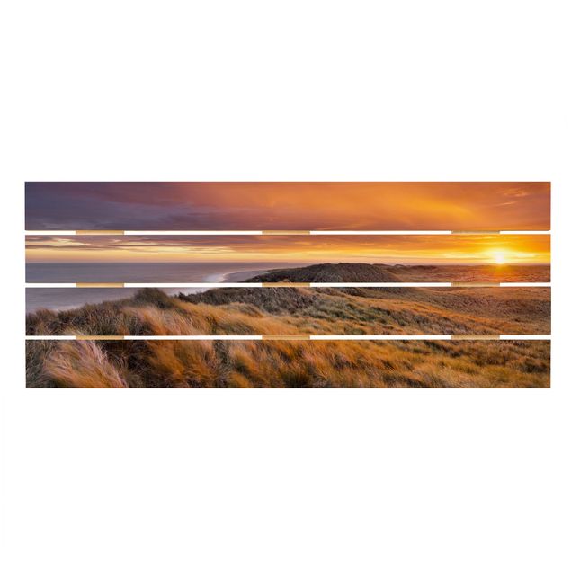 Quadros de Rainer Mirau Sunrise On The Beach On Sylt
