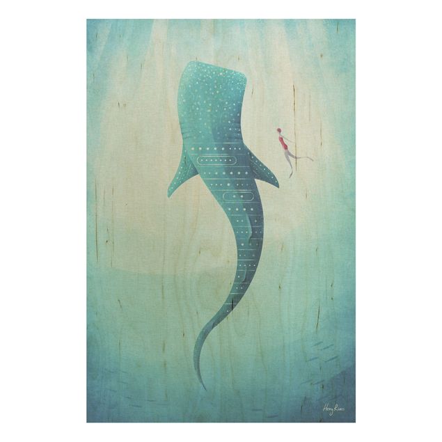 Quadros de Henry Rivers The Whale Shark