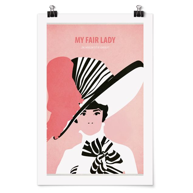 Quadros famosos Film Poster My Fair Lady