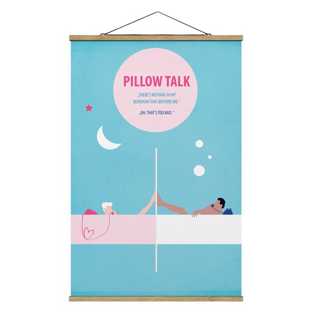 quadros decorativos para sala modernos Film Poster Pillowtalk