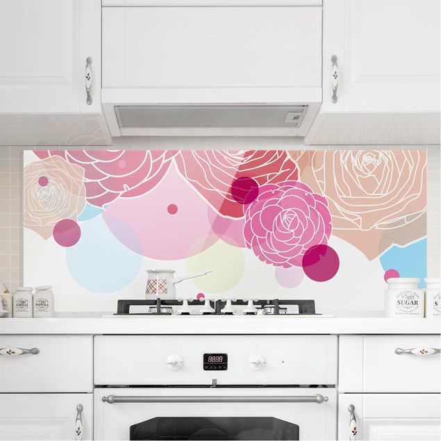 decoraçoes cozinha Roses And Bubbles