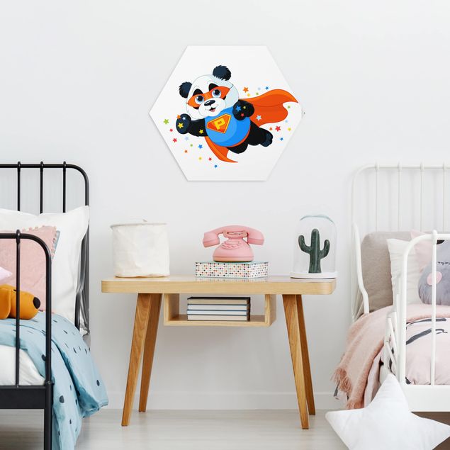 quadros decorativos para sala modernos Super Panda