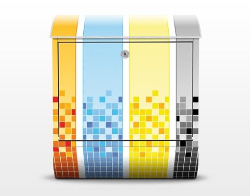 caixas de correio exteriores Pixel Mix