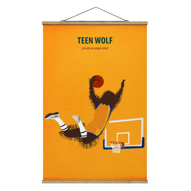 quadros modernos para quarto de casal Film Poster Teen Wolf