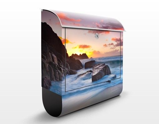 Caixas de correio paisagens By The Sea In Cornwall