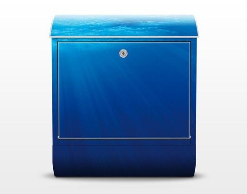 Caixas de correio em azul Arctic Sun