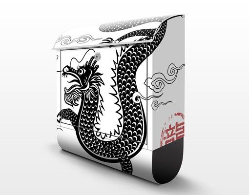 caixas de correio exteriores Asian Dragon