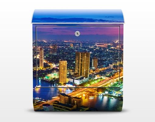 Caixas de correio Bangkok Skyline