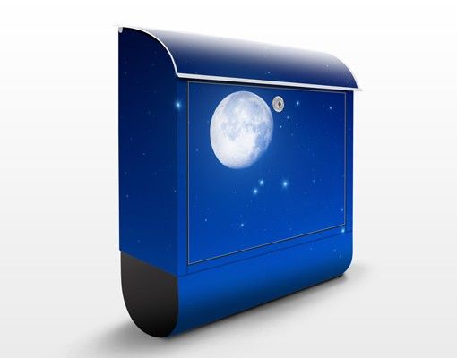 Caixas de correio texto personalizado A Full Moon Wish