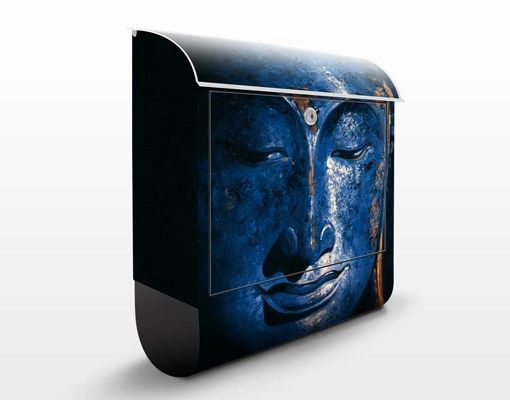 Caixas de correio em azul Delhi Buddha