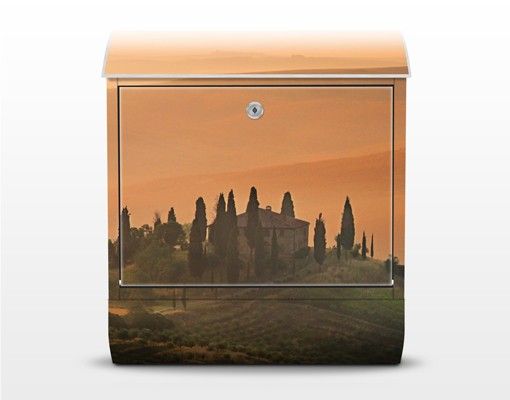 Caixas de correio em laranja Dreams Of Tuscany