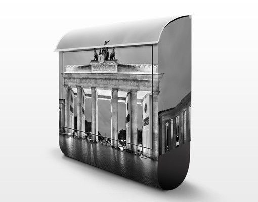 caixa de correio para muro Illuminated Brandenburg Gate II