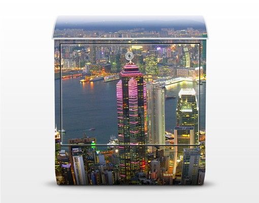 caixas de correio Hongkong Skyline