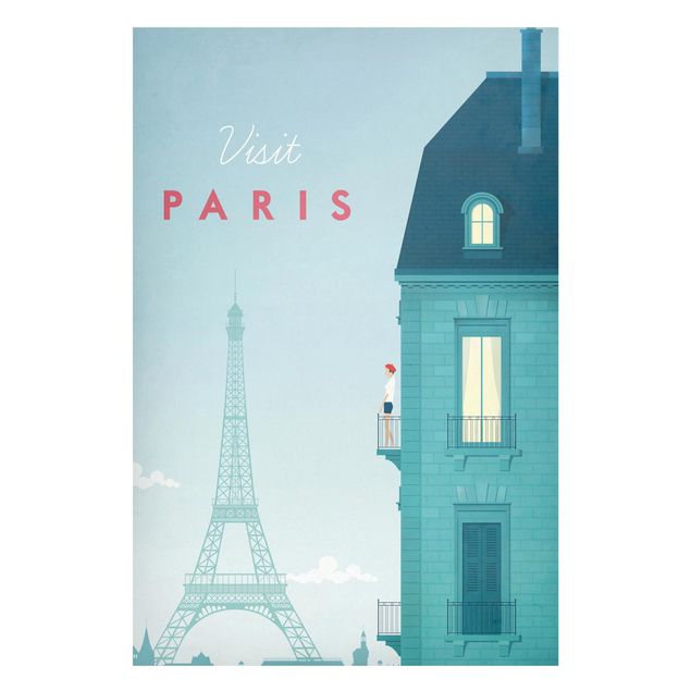 Quadros Paris Travel Poster - Paris
