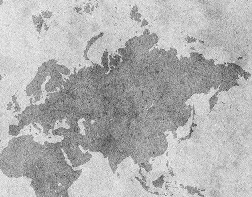 caixa de correio para muro Vintage World Map II