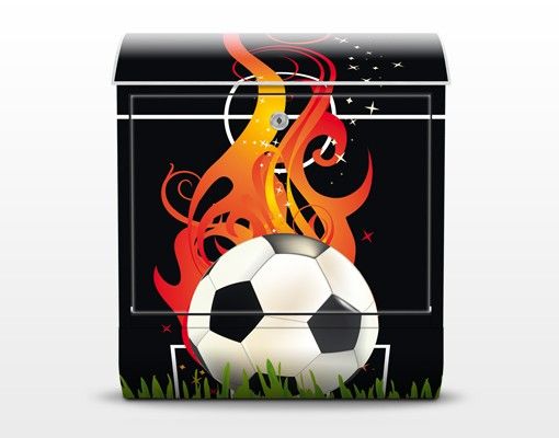 caixas de correio Football on Fire