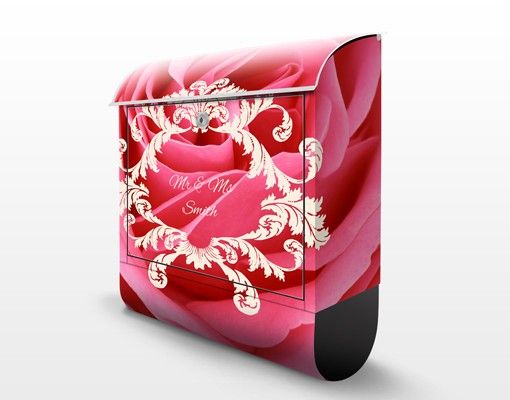 caixas de correio Lustful Pink Rose