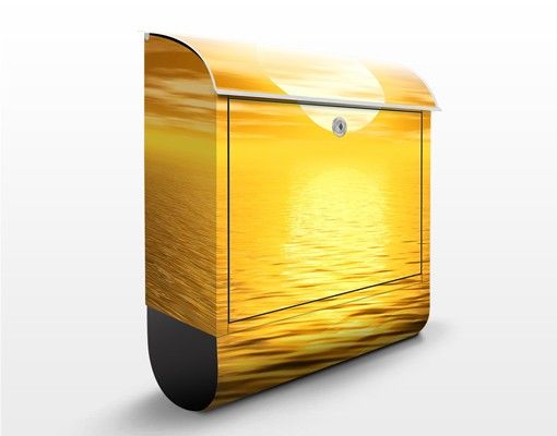 Caixas de correio paisagens Golden Sunrise