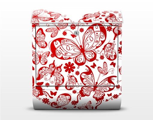 Caixas de correio em branco Heart Of Butterflies