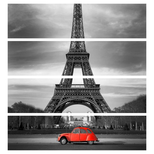 Películas autocolantes preto e branco Spot On Paris