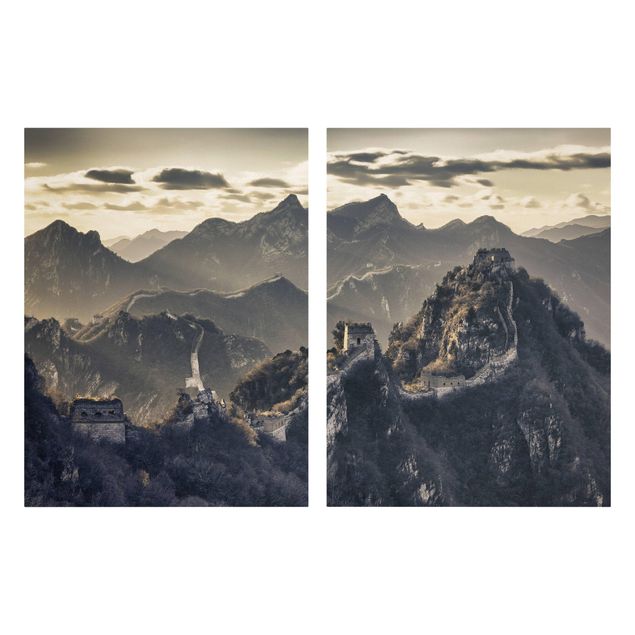 Telas decorativas vintage The Great Chinese Wall