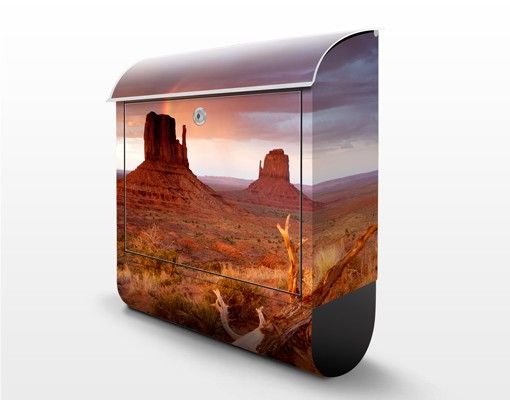 caixas de correio Monument Valley At Sunset