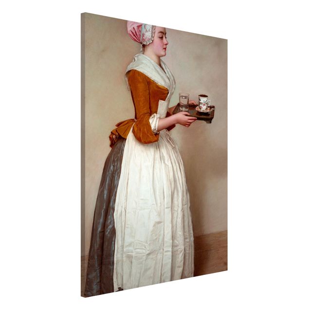Quadros por movimento artístico Jean Etienne Liotard - The Chocolate Girl