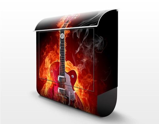 Caixas de correio Guitar In Flames