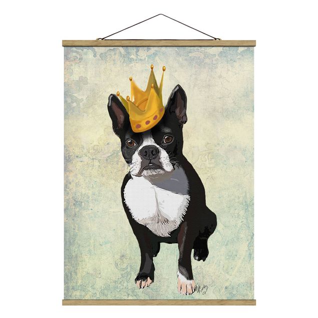Quadros modernos Animal Portrait - Terrier King