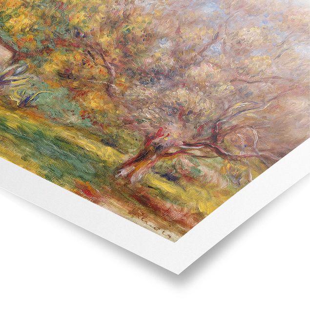 quadro com paisagens Auguste Renoir - Olive Garden