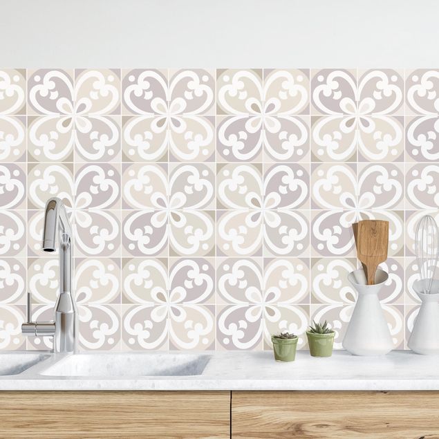 decoraçao para parede de cozinha Geometrical Tiles - Mantua