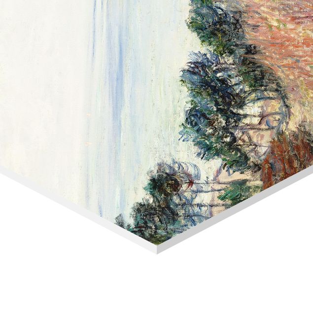Quadros natureza Claude Monet - The Coast Of Varengeville