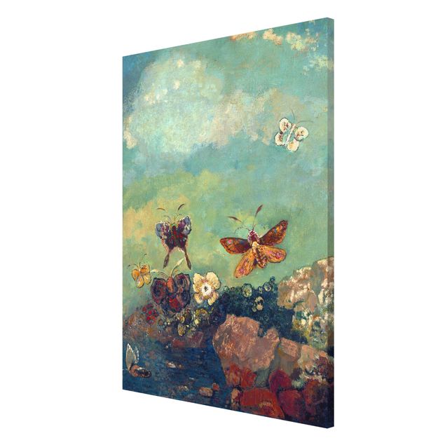 Quadros por movimento artístico Odilon Redon - Butterflies