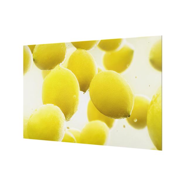 Painel anti-salpicos de cozinha Lemon In The Water