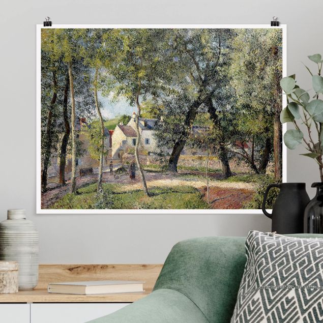 decoraçoes cozinha Camille Pissarro - Landscape At Osny Near Watering