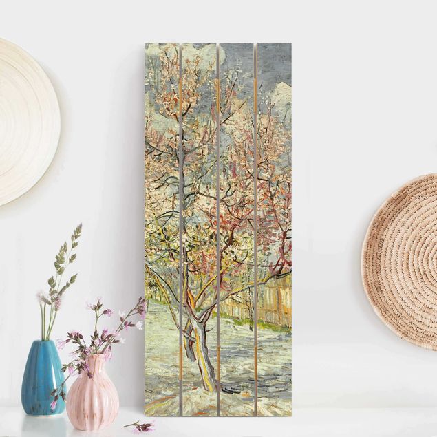 decoraçoes cozinha Vincent van Gogh - Flowering Peach Trees