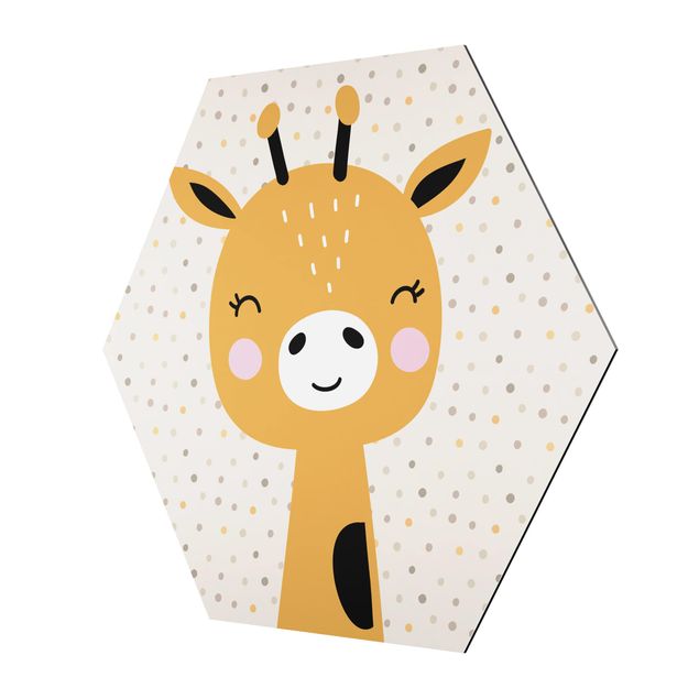 Quadros decorativos Baby Giraffe