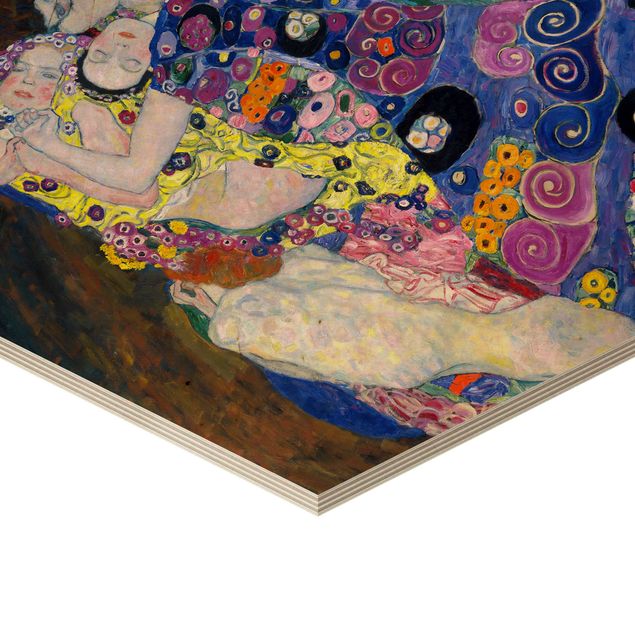 quadros de pintores famosos Gustav Klimt - The Virgin