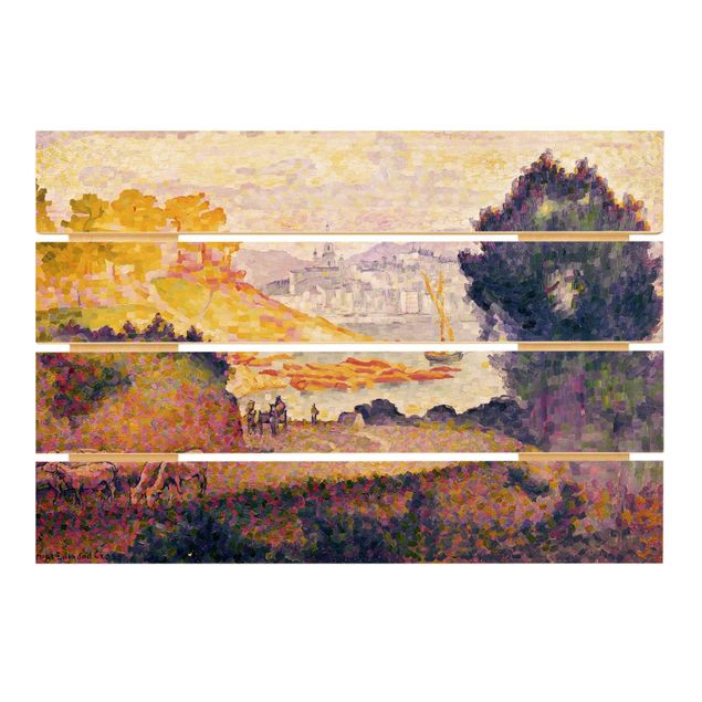 Quadros por movimento artístico Henri Edmond Cross - View of Menton