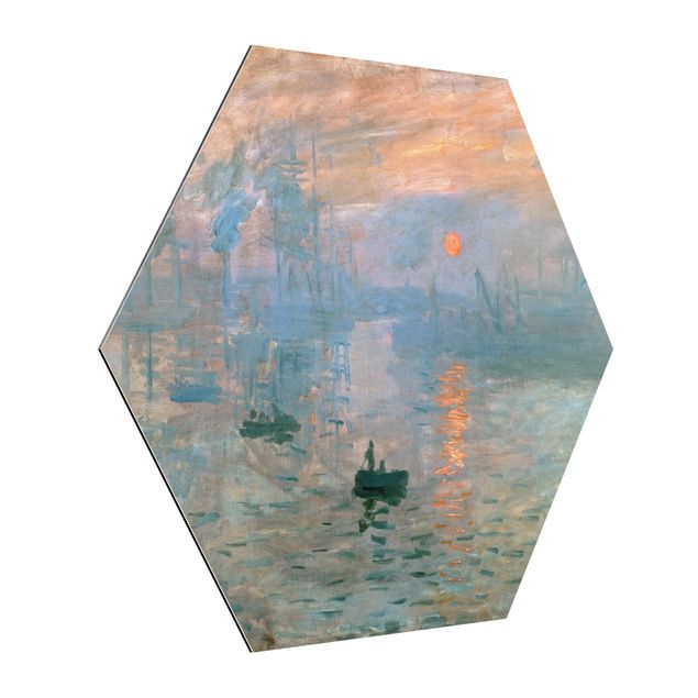 quadros de paisagens Claude Monet - Impression (Sunrise)