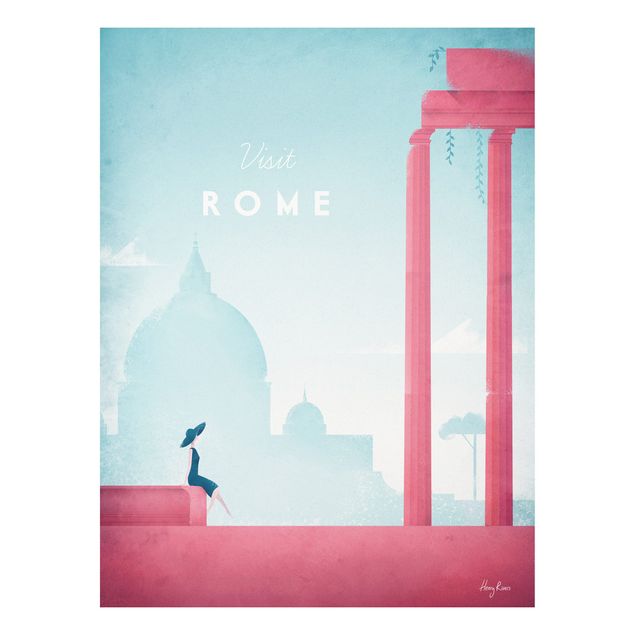 Quadros Itália Travel Poster - Rome