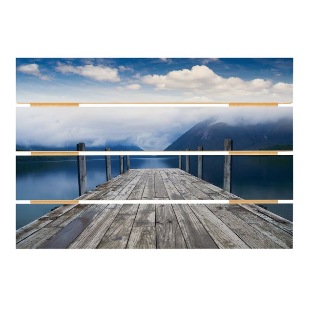 quadros em madeira para decoração Nelson Lakes National Park New Zealand