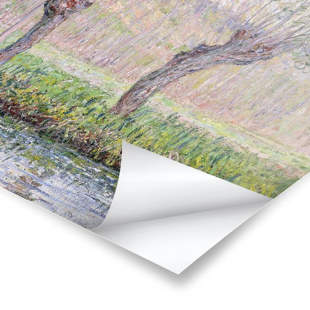 Posters paisagens Claude Monet - Willow Trees Spring