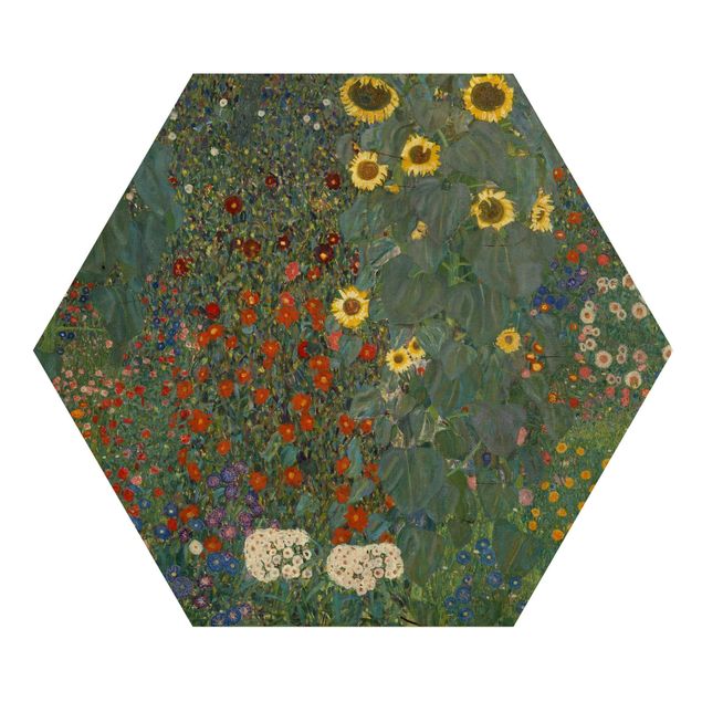 Quadros de Gustav Klimt Gustav Klimt - Garden Sunflowers
