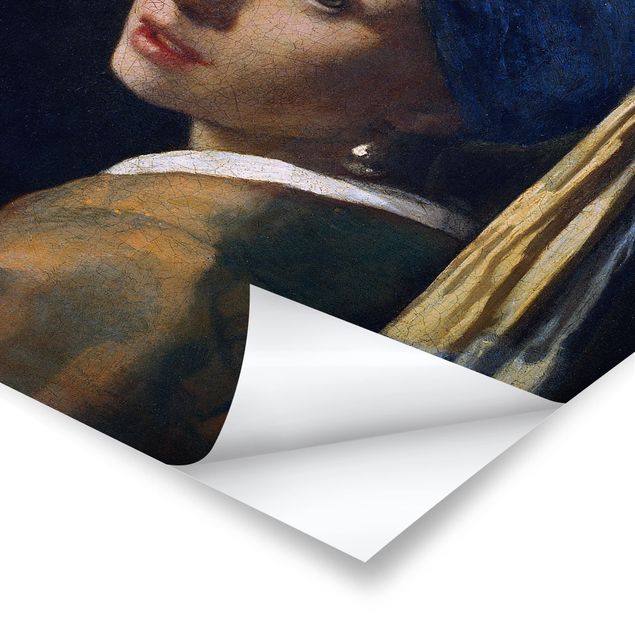 quadros para parede Jan Vermeer Van Delft - Girl With A Pearl Earring