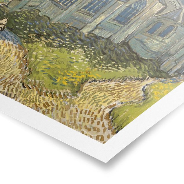 Quadros por movimento artístico Vincent van Gogh - The Church at Auvers